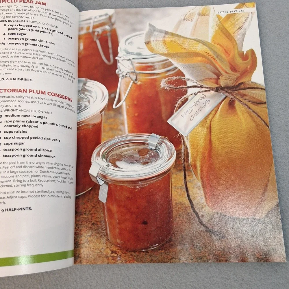 Taste of Home Canning & Preserving 2012 Magazine Softcover Jams Jellies